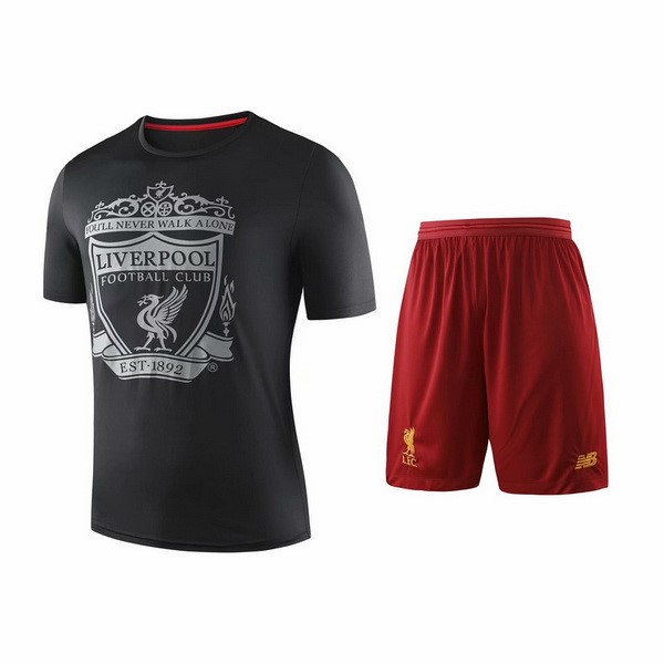 Entrenamiento Liverpool Conjunto Completo 2019/20 Negro Rojo